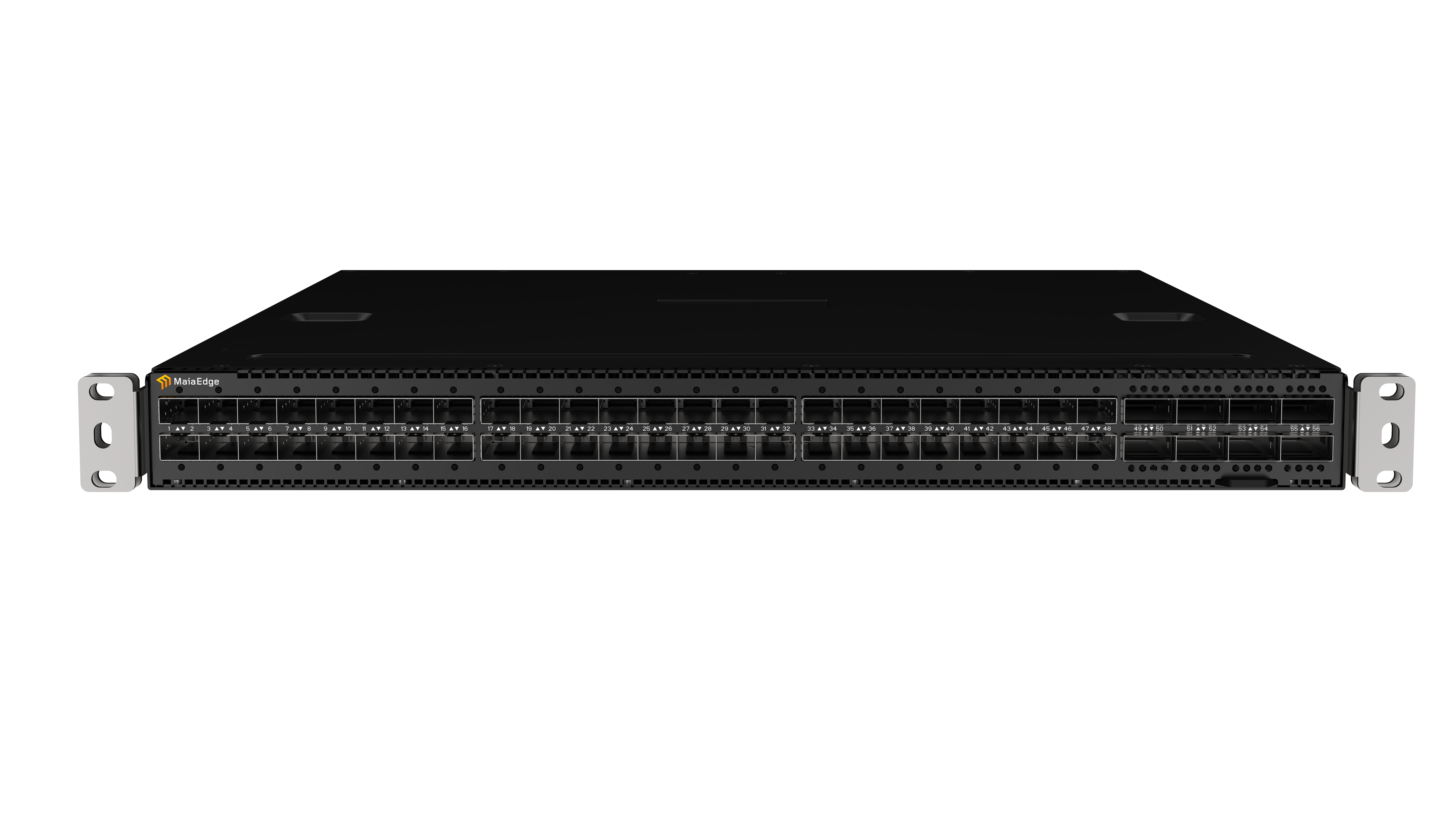 MaiaEdge Port Extender 1U switch — front panel